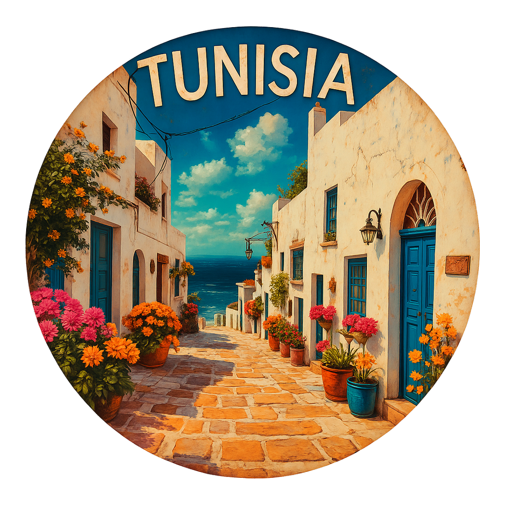 Symbol för rummet Tunisia